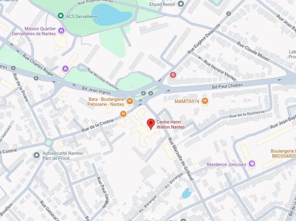 Plan d'accès au site de Nantes sur Google Maps (nouvel onglet)
